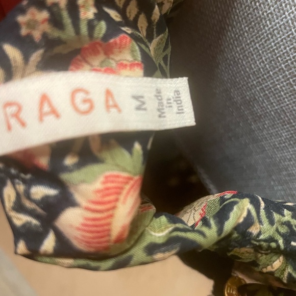 NWOT RAGA Smocked Sleeveless Floral Maxi SZ M - Picture 8 of 8